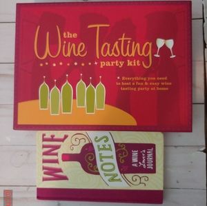 NEW Wine Tasting Party Kit & Wine journal